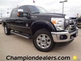 2012 Black Ford F250 Super Duty Lariat Crew Cab 4x4 #59689037