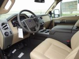 2012 Ford F250 Super Duty Lariat Crew Cab 4x4 Adobe Interior