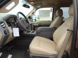2012 Ford F250 Super Duty Lariat Crew Cab 4x4 Adobe Interior