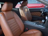2011 Ford Mustang V6 Premium Convertible Saddle Interior