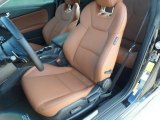 2012 Hyundai Genesis Coupe 3.8 Grand Touring Brown Leather Interior