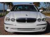 White Onyx Jaguar X-Type in 2002