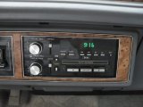1990 Buick LeSabre Custom Sedan Audio System