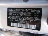 2012 Genesis Color Code for Titanium Gray Metallic - Color Code: NY