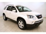 2008 White Diamond Tricoat GMC Acadia SLT AWD #59689446