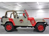 1994 Jeep Wrangler SE 4x4 Jurassic Park Tan/Red #18