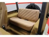 1994 Jeep Wrangler SE 4x4 Saddle Interior