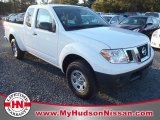 2012 Avalanche White Nissan Frontier S King Cab #59688704