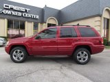 2004 Inferno Red Pearl Jeep Grand Cherokee Limited 4x4 #59739343