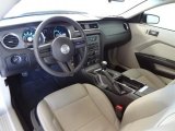 2010 Ford Mustang V6 Coupe Stone Interior