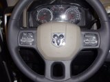 2012 Dodge Ram 3500 HD SLT Outdoorsman Crew Cab 4x4 Steering Wheel