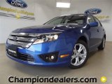 2012 Blue Flame Metallic Ford Fusion SE #59738974