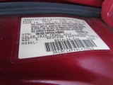 2010 Versa Color Code for Red Brick Metallic - Color Code: NAC