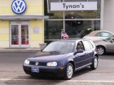 Indigo Blue Metallic Volkswagen Golf in 2005