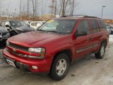 2002 Majestic Red Metallic Chevrolet TrailBlazer LS 4x4 #59739517