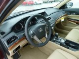2012 Honda Accord EX-L Sedan Ivory Interior