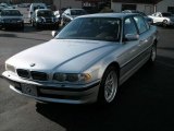 2001 Titanium Silver Metallic BMW 7 Series 740iL Sedan #5955591