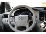 2012 Toyota Sienna XLE AWD Steering Wheel