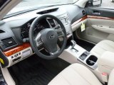 2012 Subaru Outback 2.5i Limited Warm Ivory Interior