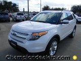 2012 White Platinum Tri-Coat Ford Explorer Limited #59738798