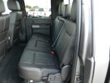 2012 Ford F350 Super Duty Lariat Crew Cab 4x4 Dually Black Interior