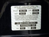 2005 X-Type Color Code for Ebony Black - Color Code: PEC