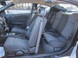 2007 Saturn ION 2 Quad Coupe Black Interior