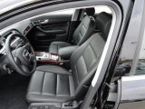 2007 Audi A6 3.2 quattro Sedan Ebony Interior