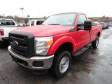 2012 Ford F250 Super Duty XL Regular Cab 4x4 Front 3/4 View