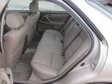 2001 Toyota Camry XLE V6 Rear Seat