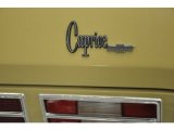 1975 Chevrolet Caprice Classic 4 Door Sedan Marks and Logos