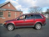 Ruby Red Metallic Volvo XC90 in 2004