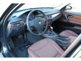2008 BMW 3 Series 328i Sedan Terra Dakota Leather Interior