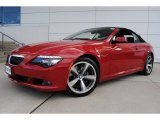 2009 BMW 6 Series 650i Convertible Front 3/4 View
