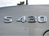 2004 Mercedes-Benz S 430 Sedan Marks and Logos