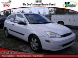 2002 Cloud 9 White Ford Focus ZX3 Coupe #59797844