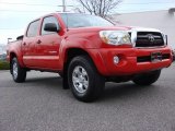 Radiant Red Toyota Tacoma in 2007