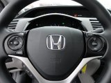 2012 Honda Civic EX Coupe Steering Wheel