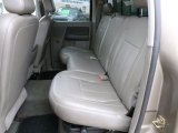 2006 Dodge Ram 2500 Laramie Quad Cab 4x4 Rear Seat