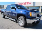 2012 Midnight Blue Metallic GMC Sierra 1500 SLE Crew Cab #59797364