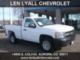 2008 Summit White Chevrolet Silverado 1500 Work Truck Regular Cab #59859787