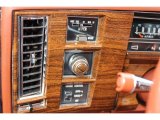 1977 Cadillac Coupe DeVille  Controls