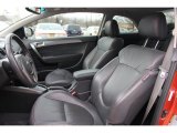 2010 Kia Forte Koup SX Black Sport Interior