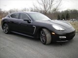 2011 Black Porsche Panamera Turbo #59860959