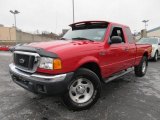 2005 Torch Red Ford Ranger XLT SuperCab 4x4 #59859714