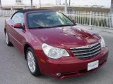 2008 Inferno Red Crystal Pearl Chrysler Sebring Touring Convertible #5953680