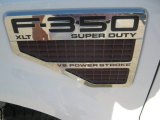 2008 Ford F350 Super Duty XLT Crew Cab 4x4 Chassis Marks and Logos