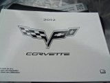 2012 Chevrolet Corvette Centennial Edition Grand Sport Convertible Books/Manuals