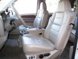2002 Ford Excursion Limited 4x4 Medium Parchment Interior