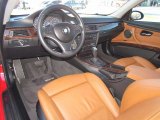 2009 BMW 3 Series 328i Coupe Saddle Brown Dakota Leather Interior